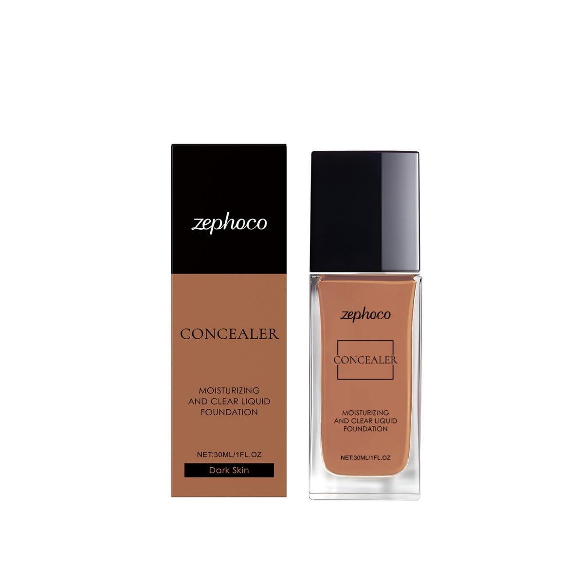Zephoco Soft Concealer Liquid Foundation