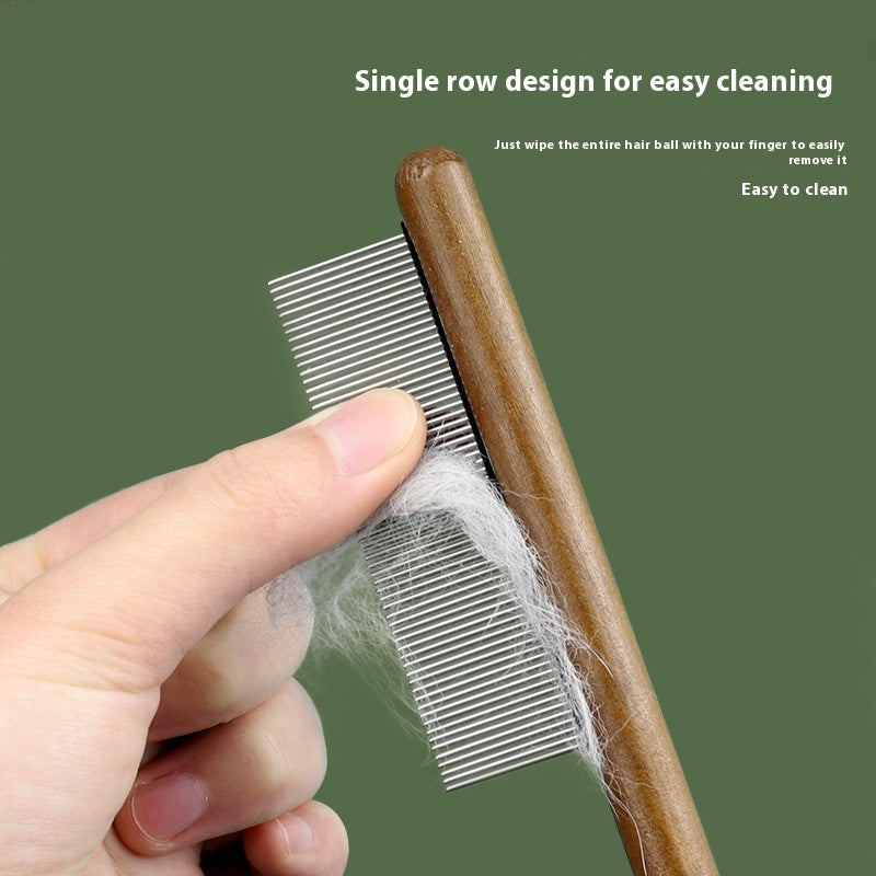 Pet Cat Dog Flea Comb Dense Gear