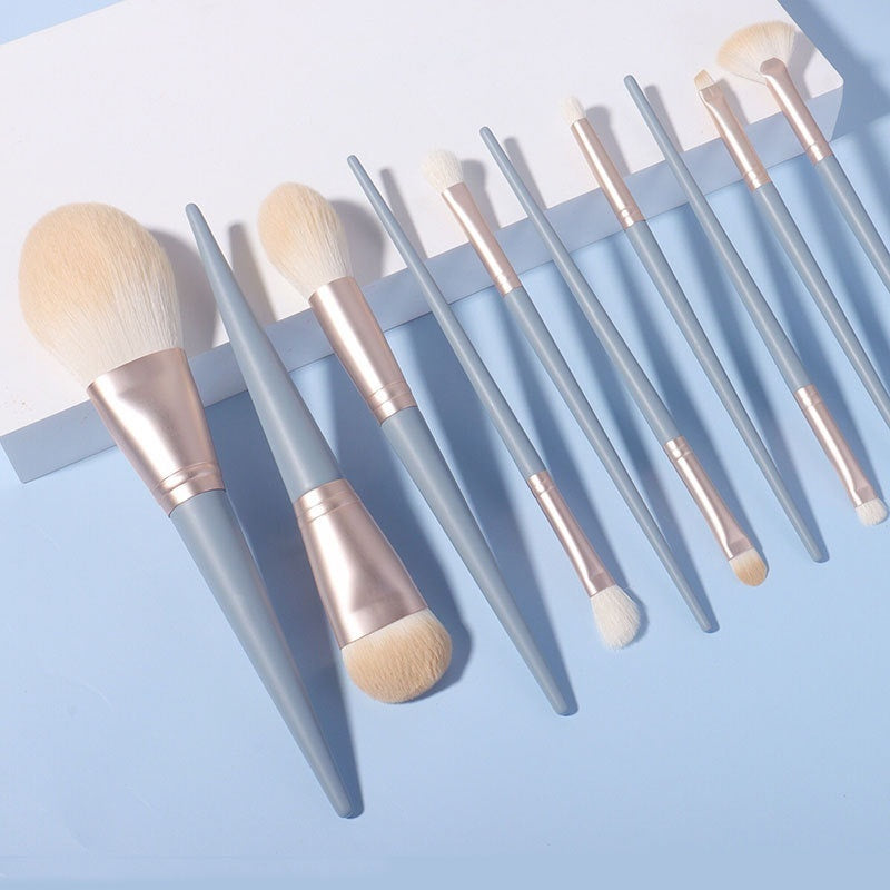 Bluebridge 10 Makeup Brushes Suit Foundation Face Powder Eye Shadow Brush Complete Set