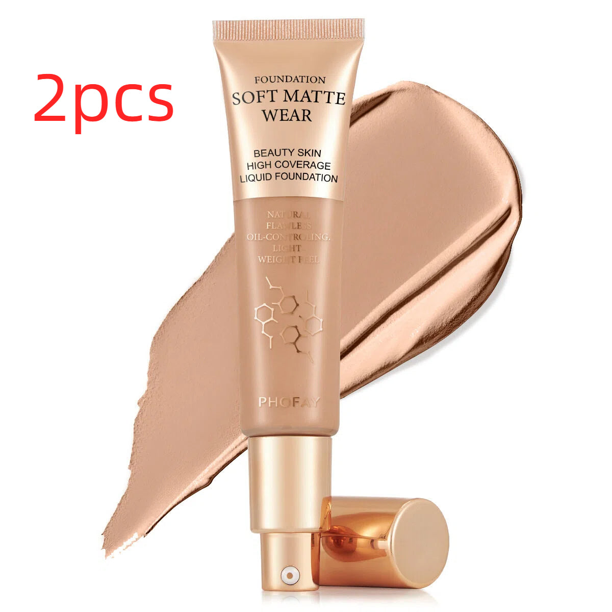 Phofay Long-lasting Concealer Foundation For Oily Skin That Doesn't Cake