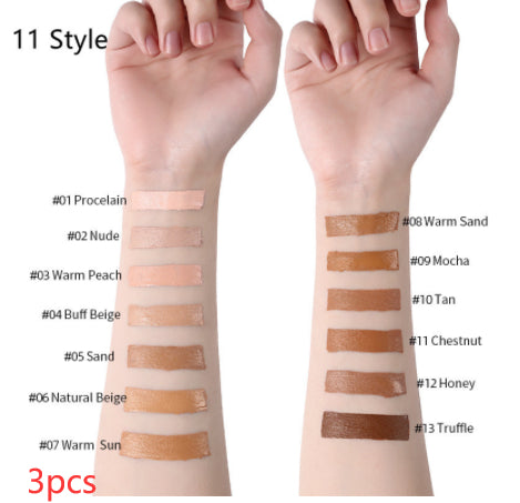 Langmanni Makeup Liquid Foundation Oil Control Concealer