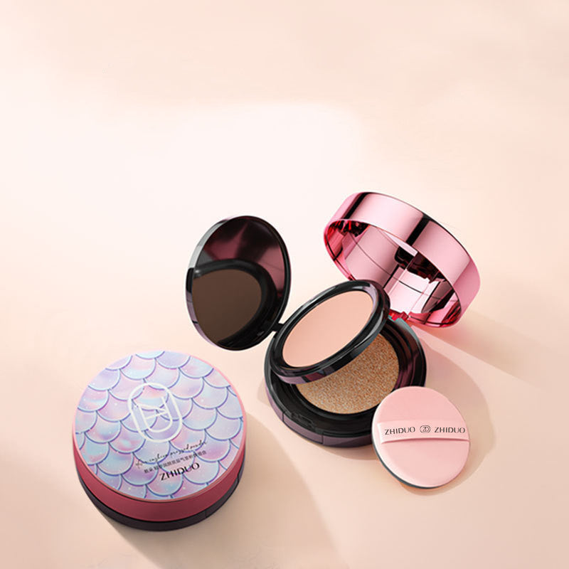 Zhiduo Double Layer Cushion Foundation Combination Improve Skin Color Concealer