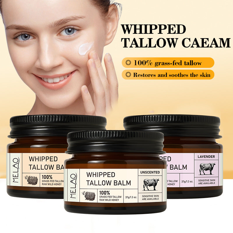 Whipped Tallow Butter Honey Moisturizing Hydrating Cream