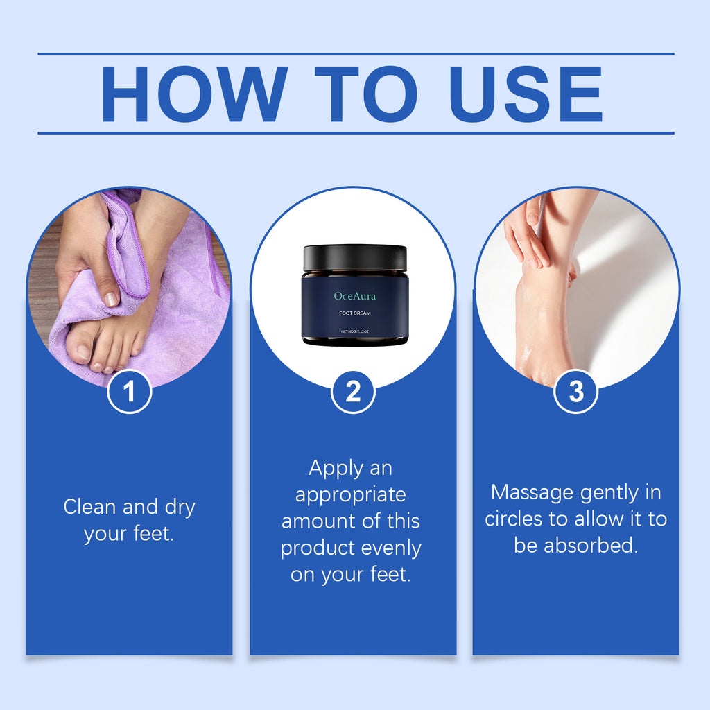 OceAura Nourishing Foot Care Cream