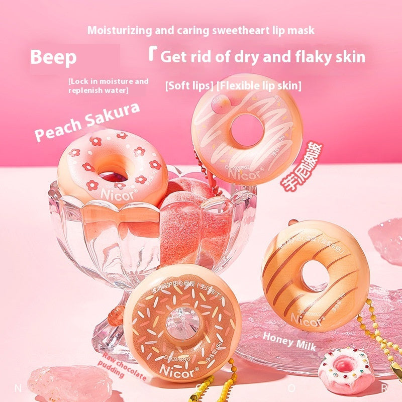Nicor Lady Sweetheart Jelly Donut Care Hydrating And Anti-dry Lip Balm