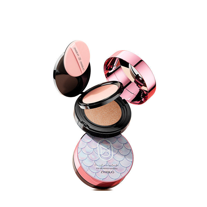 Zhiduo Double Layer Cushion Foundation Combination Improve Skin Color Concealer