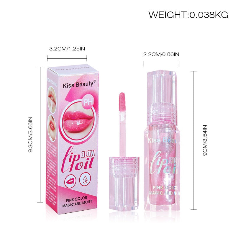 Kiss Beauty Color Changing Lip Gloss Nourishing Temperature Change Moisturizing Lipstick
