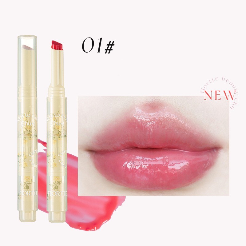 Flortte Women's Fashion Mirror Hydrating Lip Gloss