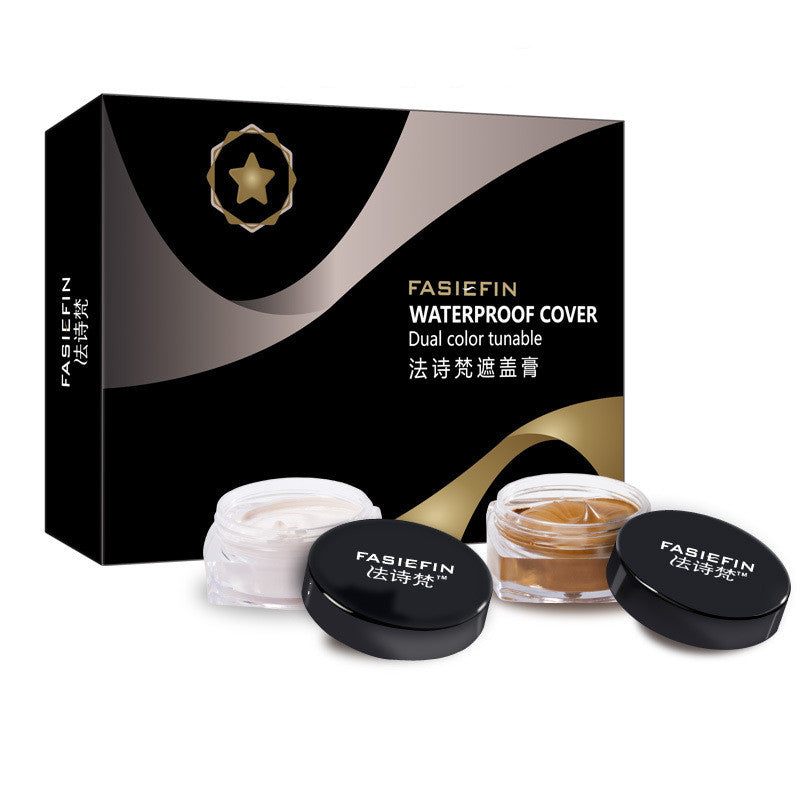 Fasiefin 2Fashion Vatican Covering Cream Covering White Spots Birthmark Scars Tattoo Covering Cream Concealer Cream Pen Liquid Combination