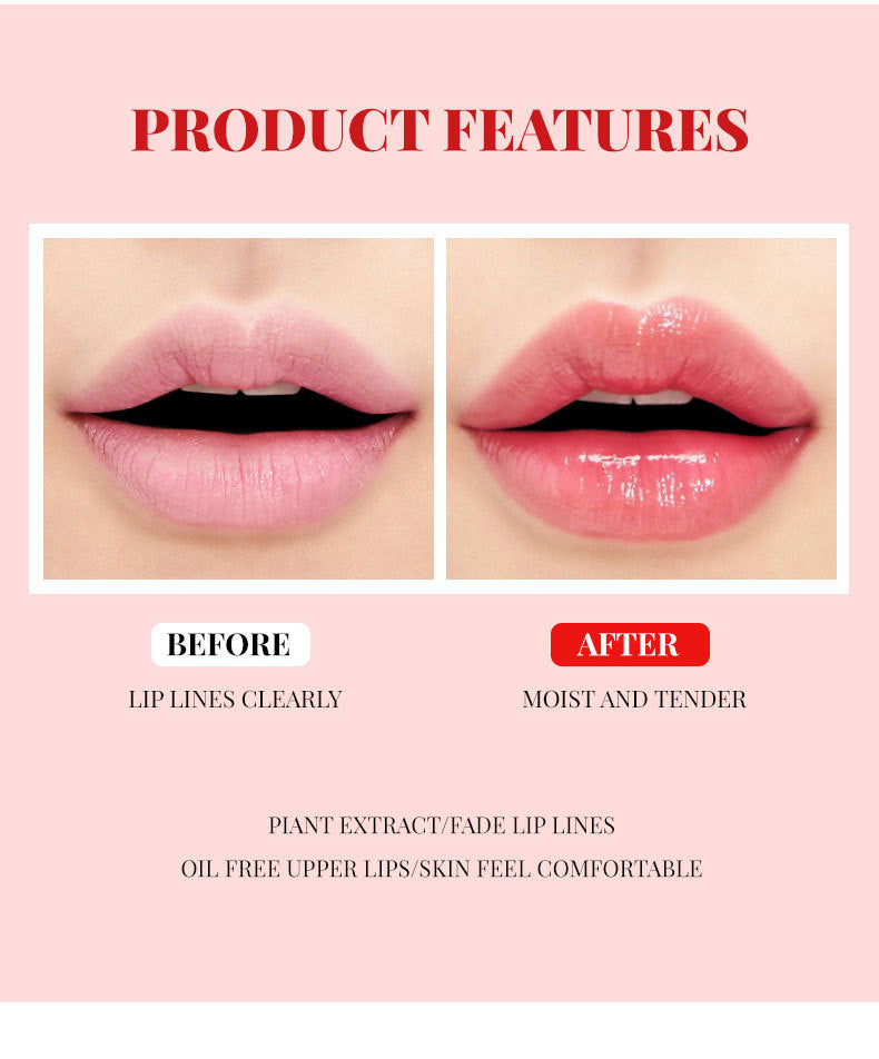 Tulliaimore Temperature Change Fruit Lip Gloss Mirror Water Light Lip Lacquer