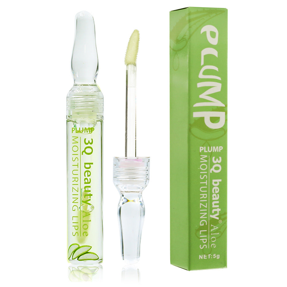 Plump 3Q Lip Care Ampoule Nourishing Hydrating And Moisturizing Transparent Care Fruit Flavor Lip Gloss Makeup