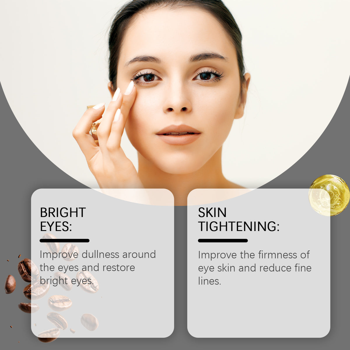 Hoygi Firming Eye Cream Delicate Moisturizing Tender Fade