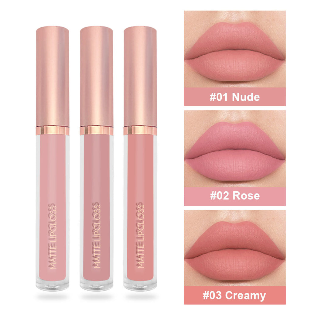 Mirsist Lip Glaze Set No Stain On Cup Does Not Fade