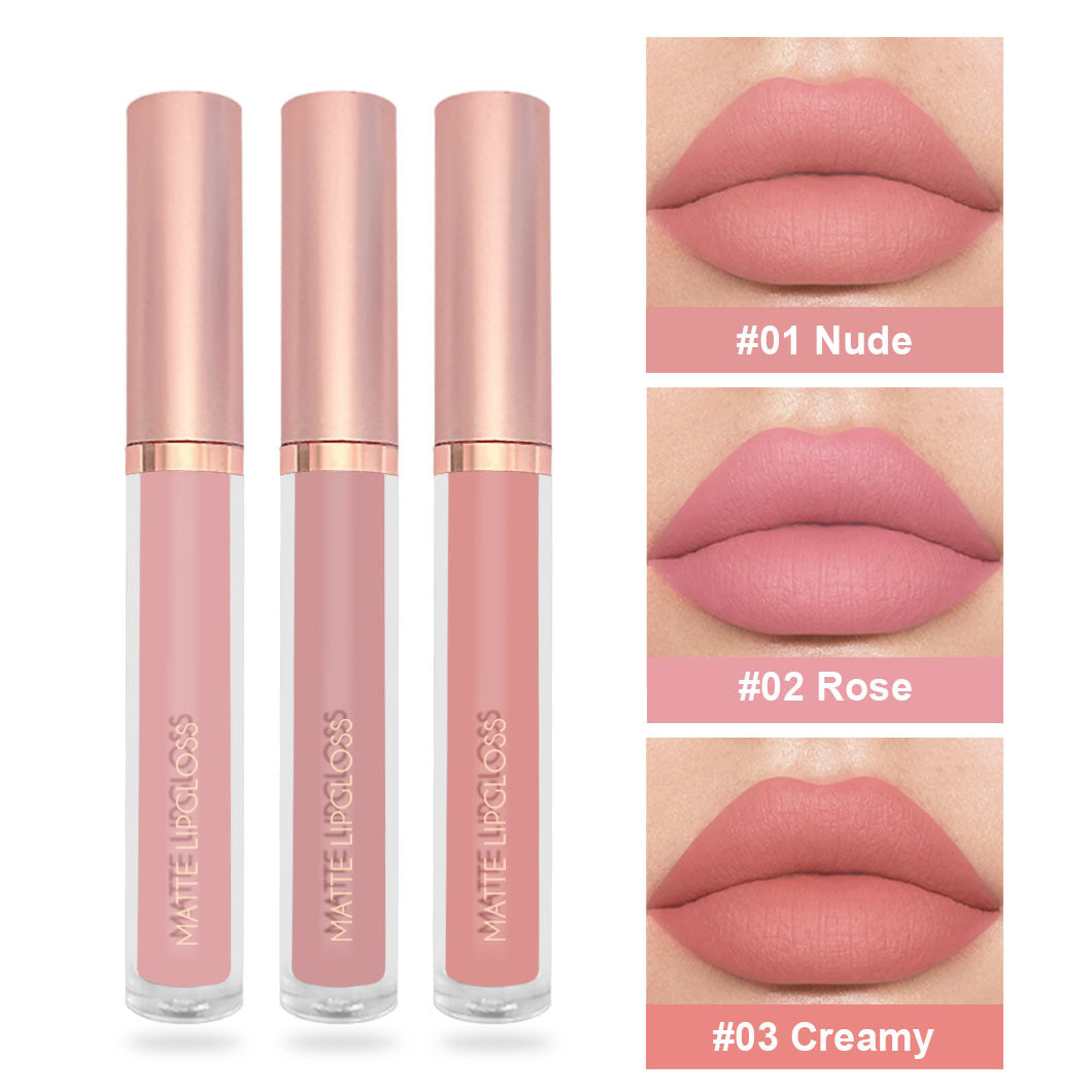 Mirsist Lip Glaze Set No Stain On Cup Does Not Fade