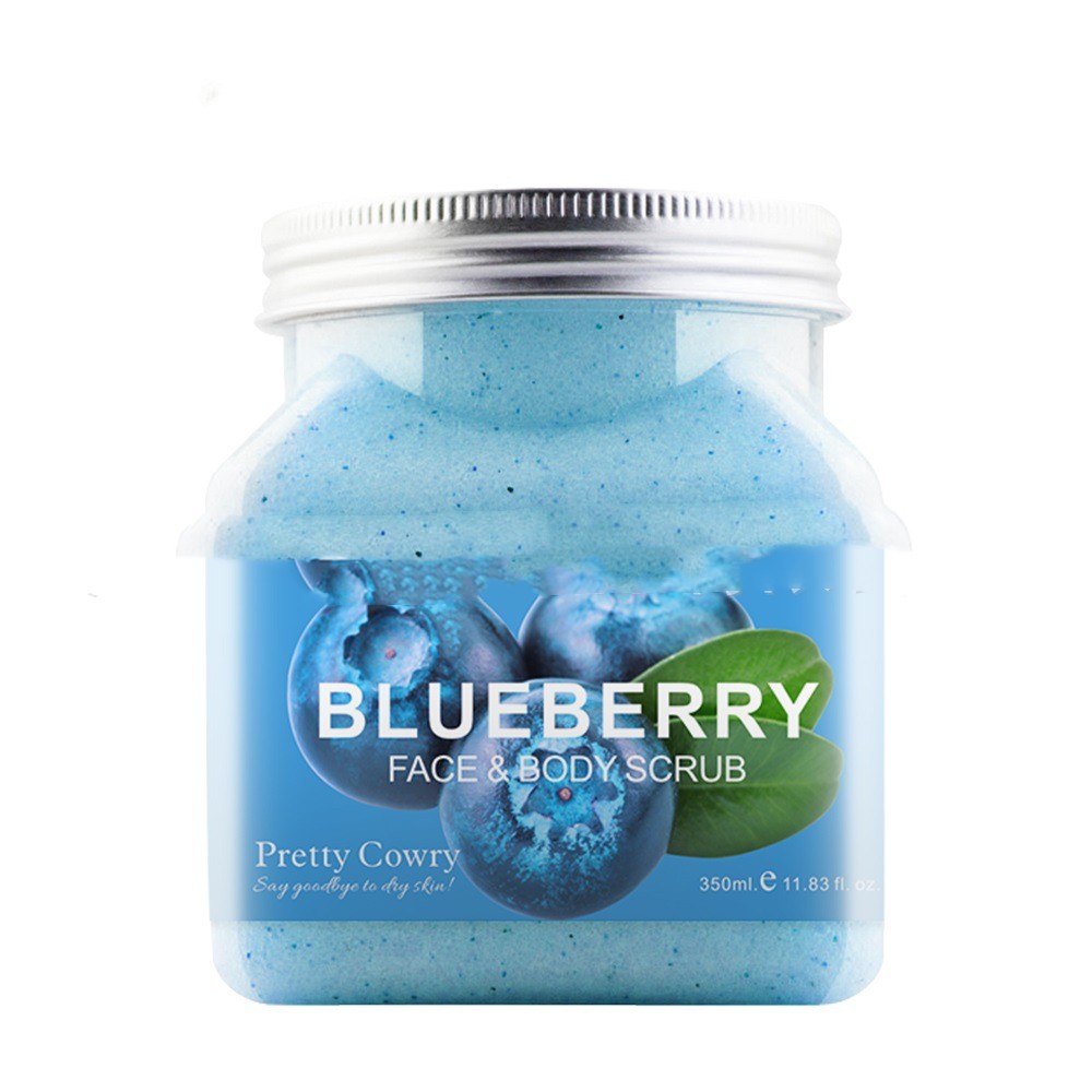 Pretty Cowry Fruit Fragrance Bath Salt Exfoliating Body Scrub Cream