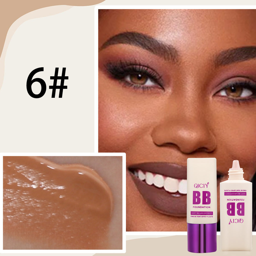 Qiciy Feeding Bottle Liquid Foundation Concealer Brightening Nourishing