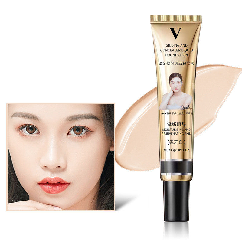 V Isolation Moisturizing Gilt Concealer Liquid Foundation