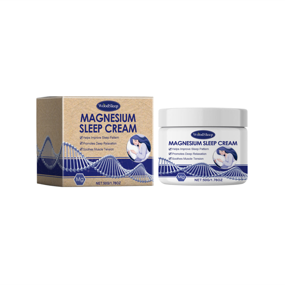 WoodSleep Magnesium Soothing Cream Care Lotion Soothe
