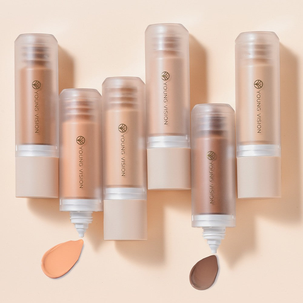 Young Vision Bottom Press Liquid Foundation Large Capacity