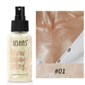 Ushas High Gloss Brightening Liquid Foundation Concealer Waterproof
