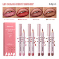 Lakerain 4 PCs Matte Lipstick Lip Liner
