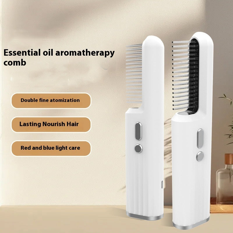 DY-05 Electric Essential Oil Aromatherapy Comb Wash-free Spray Comb Hair Care