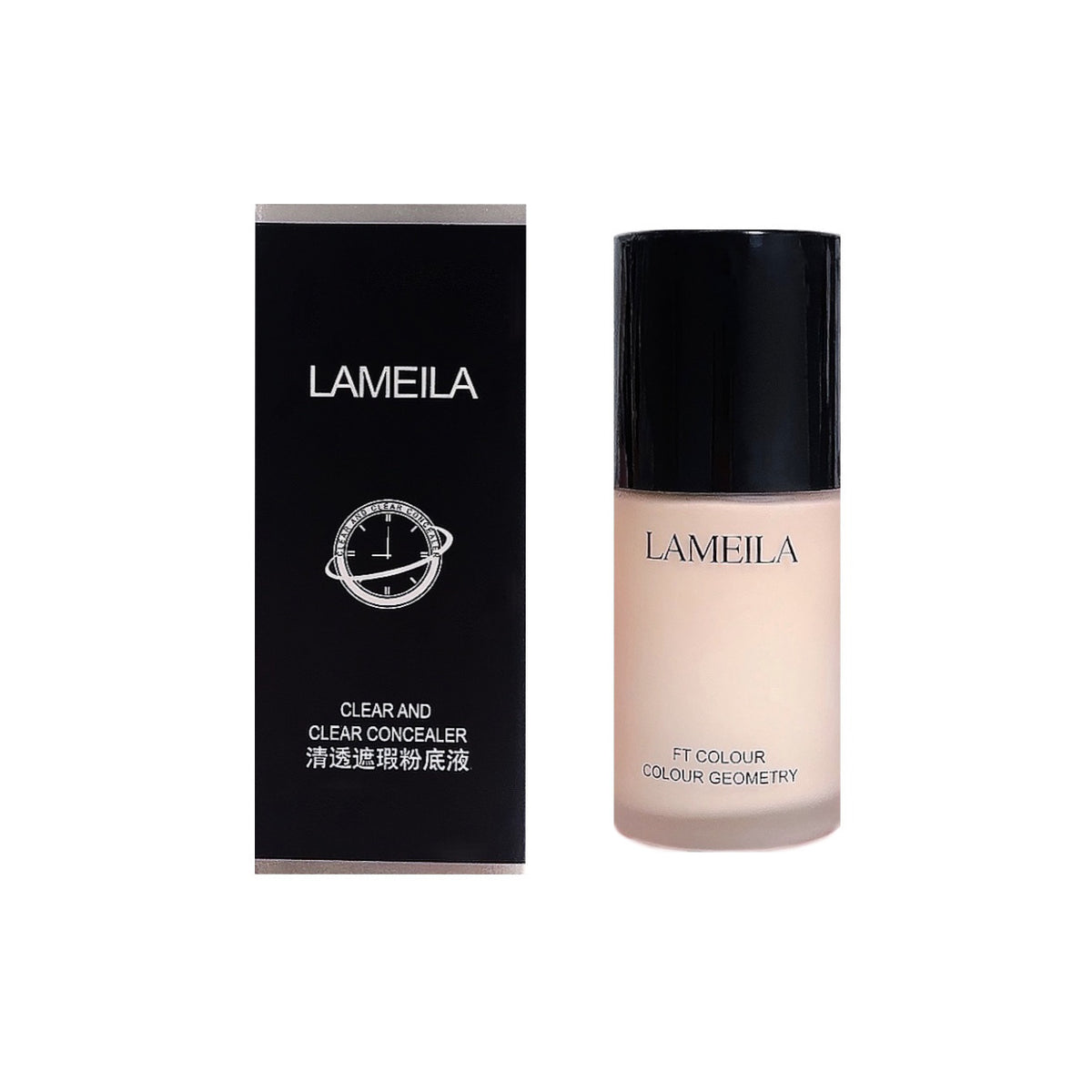 Lameila Moisturizing Concealer Nude Makeup Concealer Liquid Foundation