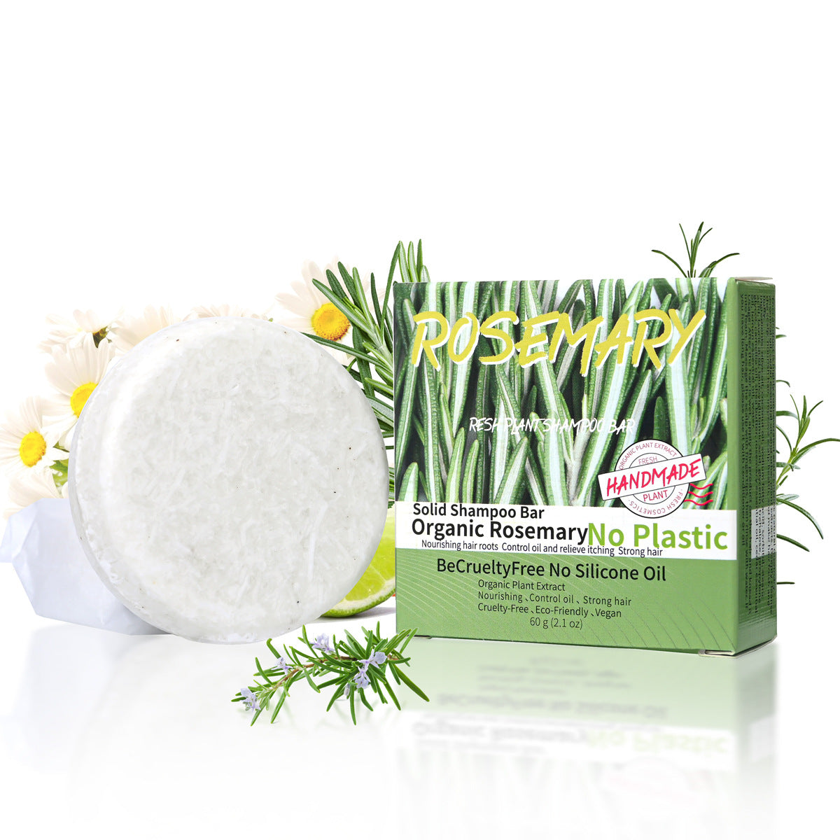 Rosemary Shampoo Handmade Soap Hydrating And Relieving Itching