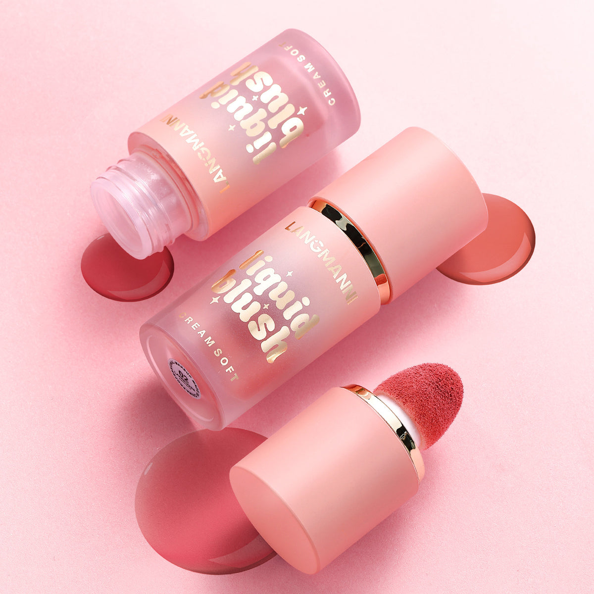 Langmanni Liquid Blush Facial Makeup Nourishing