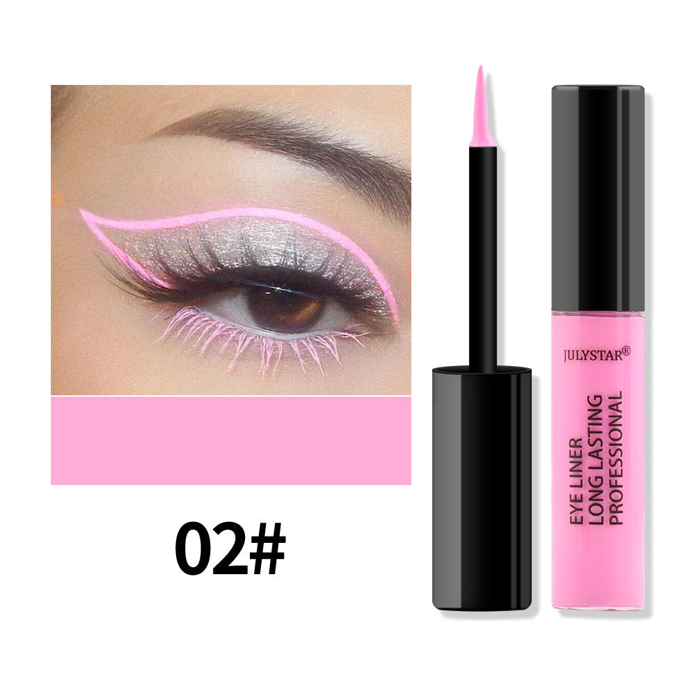 Julystar Halloween Beauty Liquid Eyeliner Waterproof And Oil-proof