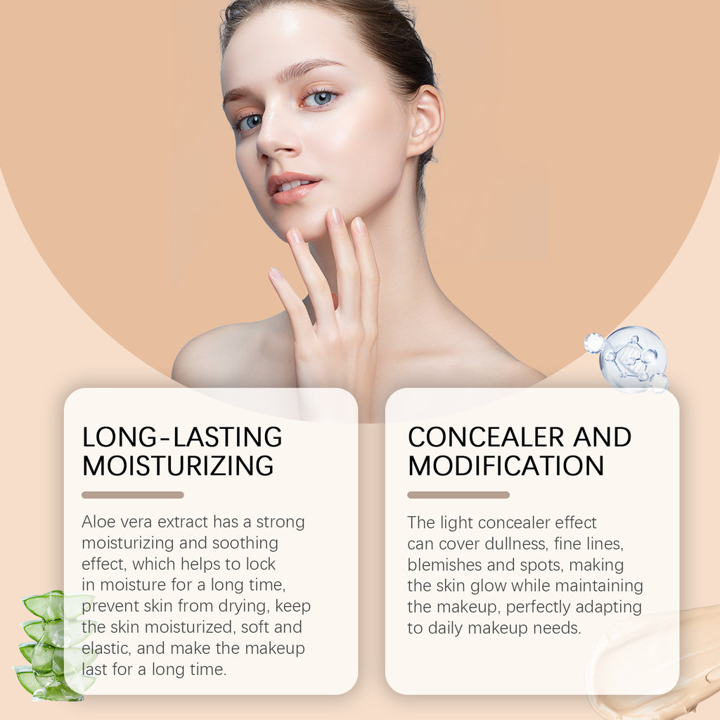 Eelhope Moisturizing Concealing Foundation Light And Thin