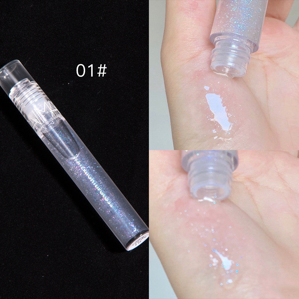 DaimAnpu Non-fading And Non-stick Glass Lip Mirror Water Glossy Lip Glaze