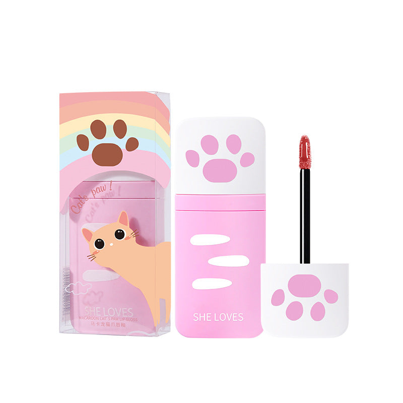 She Loves Long-lasting White Mirror Water Gloss Business Card Lip Glaze