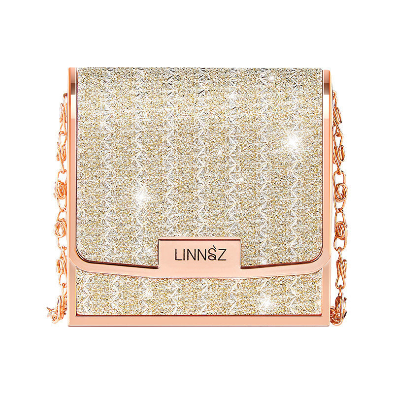 Linnsz Starry Sky Bright Small Leather Bag Lipstick Three Packs