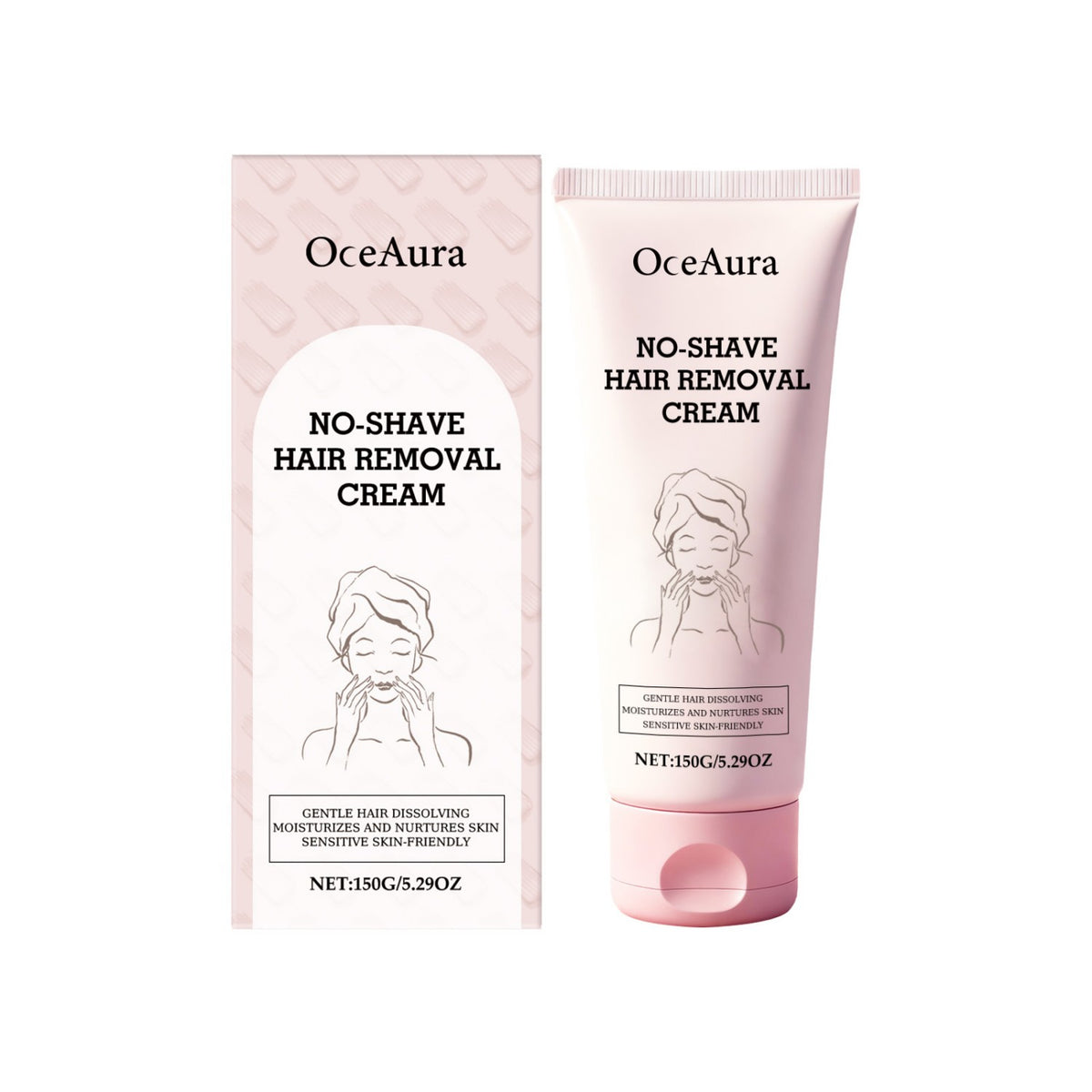 OceAura Body Depilatory Cream