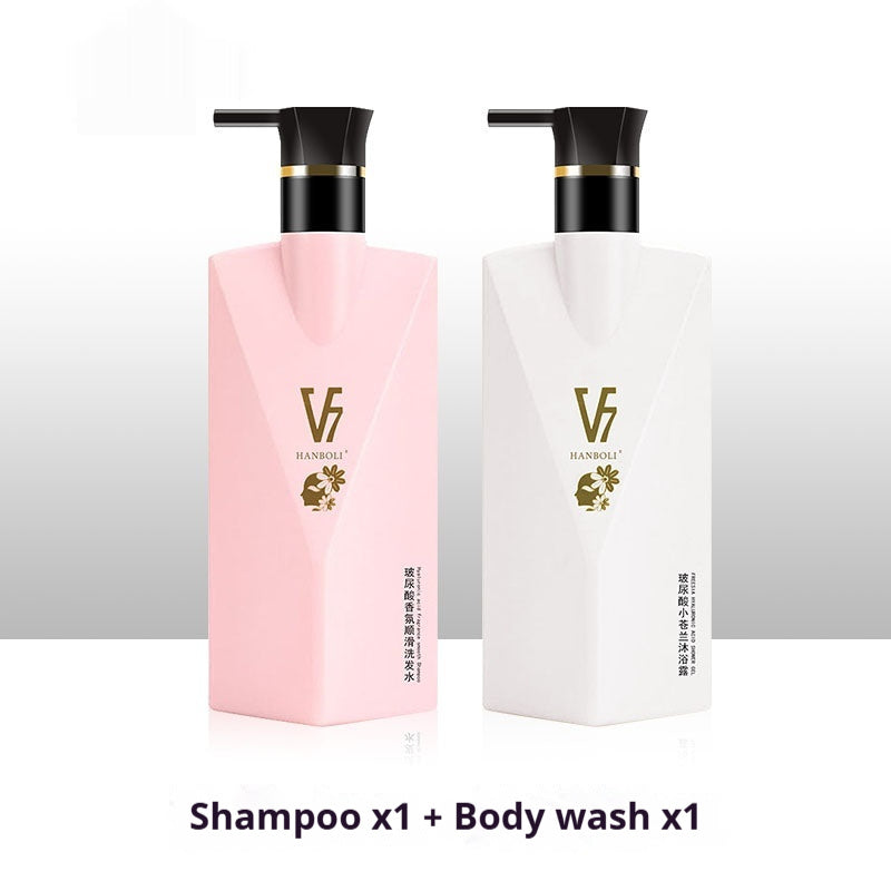 V7 Hanboli Hyaluronic Acid Shampoo Conditioner Body Wash And Hair Mask Care Set
