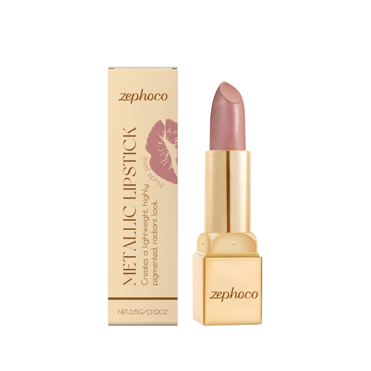 Zephoco Metal Cream Lipstick
