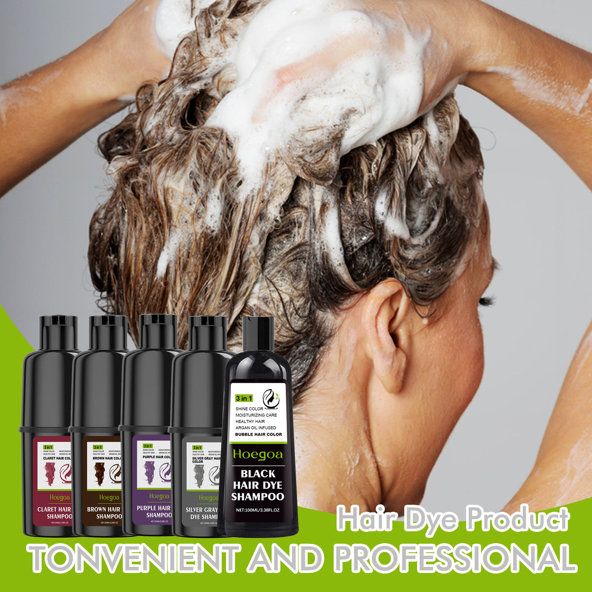 HoeGoa Hair Shampoo Herbal Essence Moisturizing And Smooth