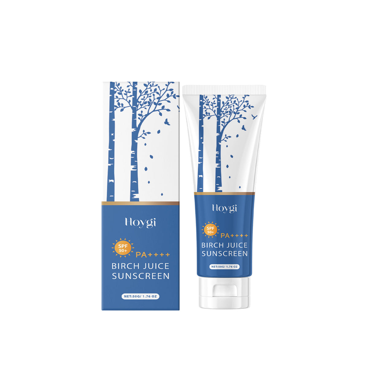 Hoygi Birch Sap Oil Control Protective Cream Outdoor Light