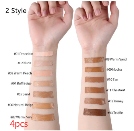 Langmanni Makeup Liquid Foundation Oil Control Concealer