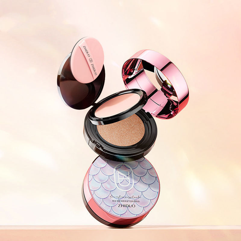 Zhiduo Double Layer Cushion Foundation Combination Improve Skin Color Concealer