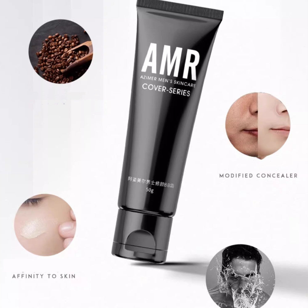 AMR Liquid Foundation Natural Color Cosmetics For Boys