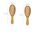 Bamboo Bamboo Cushion Massage Comb Carbonized Bamboo Comb