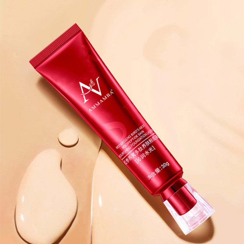 AV Ammamba Bird's Nest Liquid Foundation Concealer Lasting Makeup