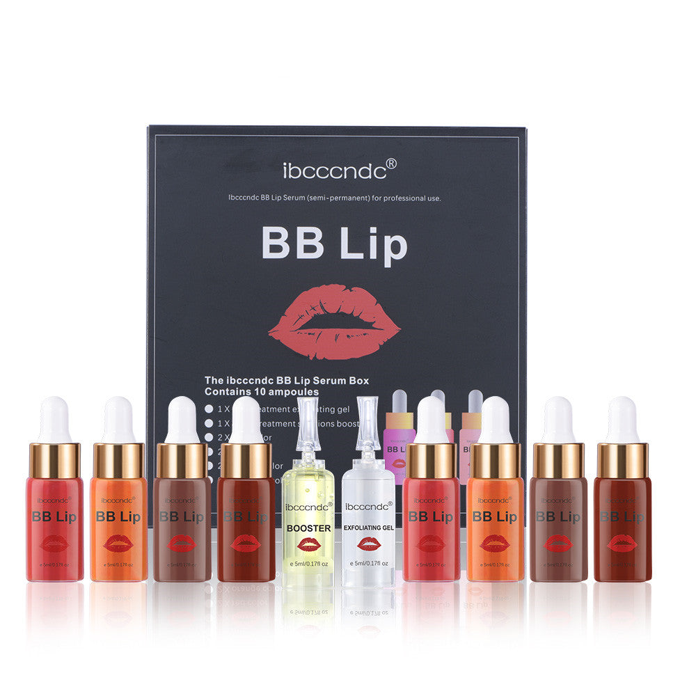 Ibcccndc New Micro Needle Lip Gloss Gift Set BB LIP