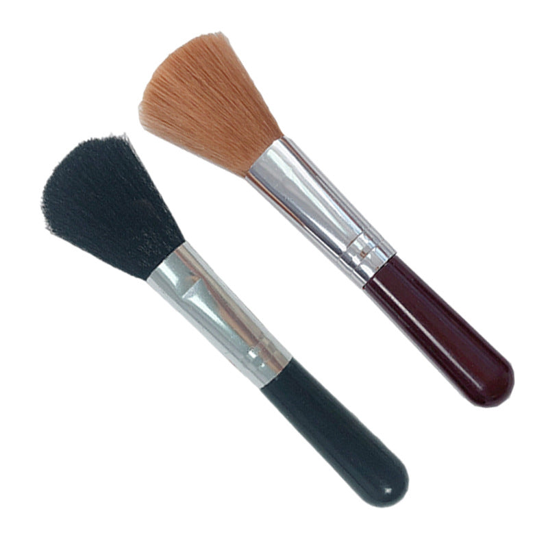 Single Makeup Brush Portable Blush Highlighter Silhouette Powder