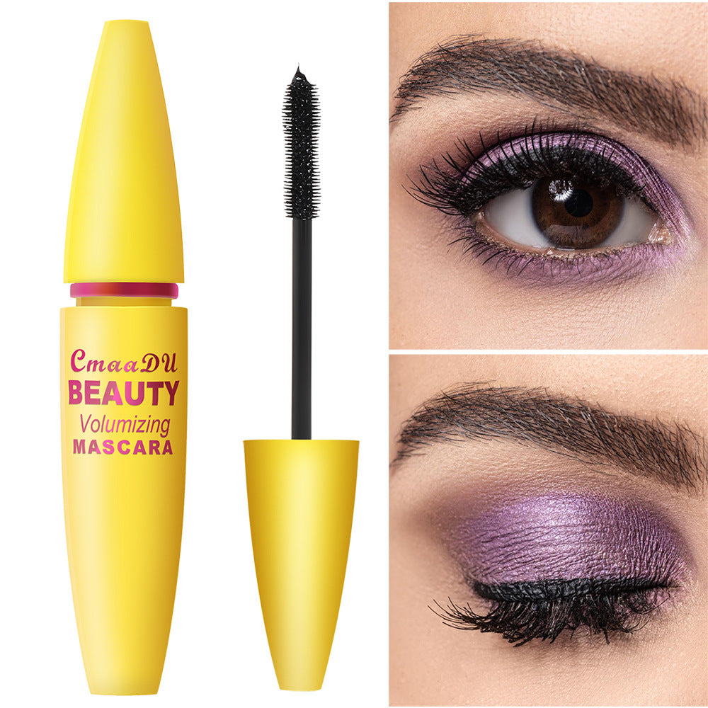 CmaaDU 4D Mascara Thick Waterproof Long Lasting