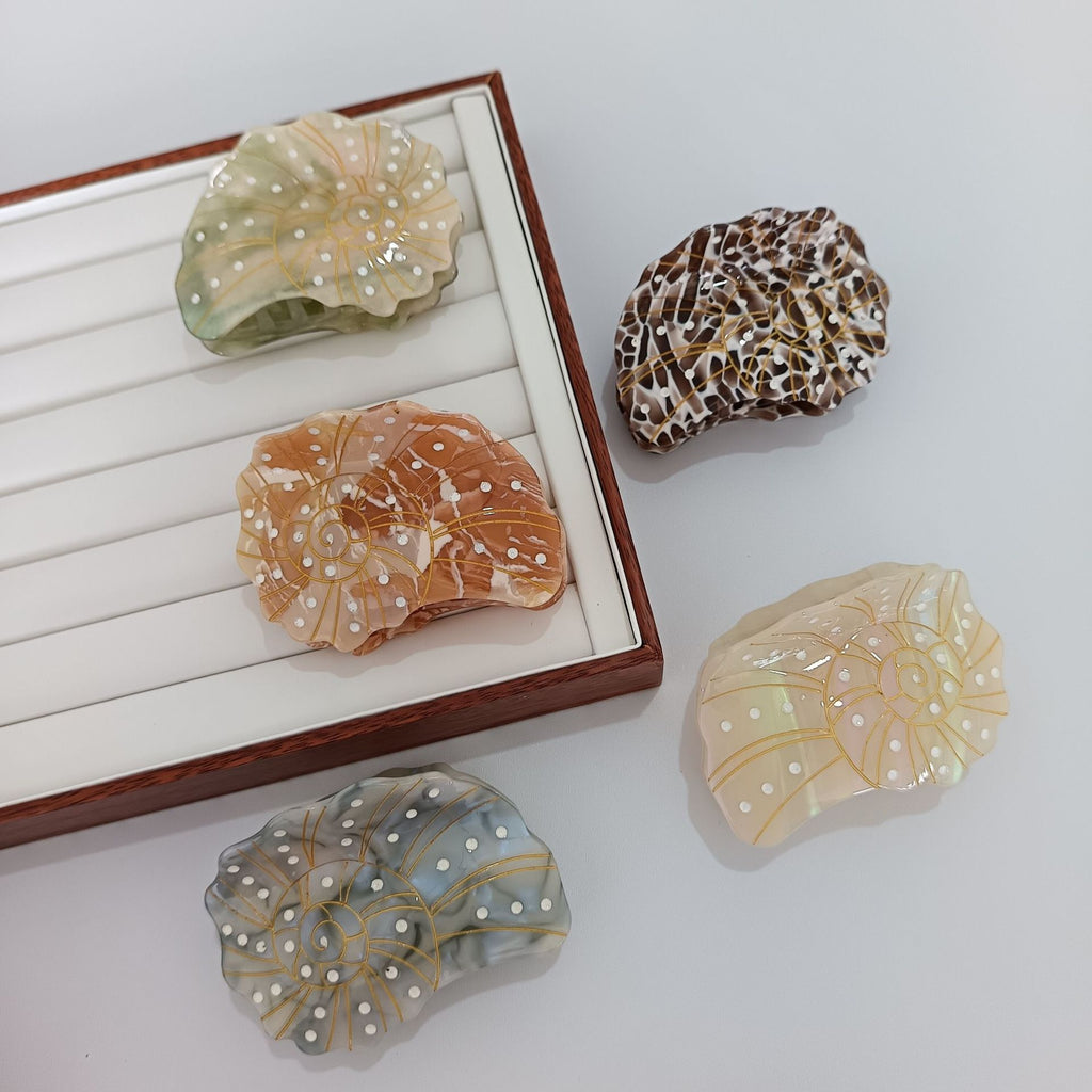 Ocean-Inspired Hair Claw Clip