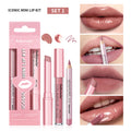Lakerain Three Lip Gloss Suit Lasting Waterproof Colorfast