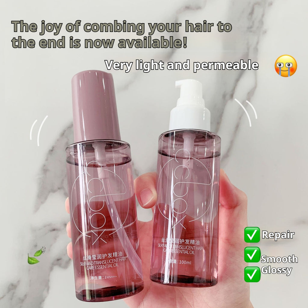 Ccoox Fragrance Brightening Nourishing Dry Hair Improve Frizzy Hair Wash-free Nourishing Hair Care Essential Oil